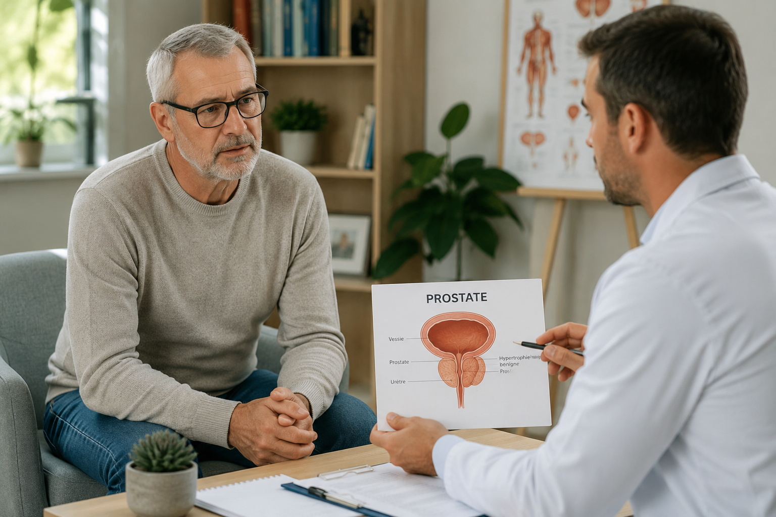 Santé de la prostate chez l’homme